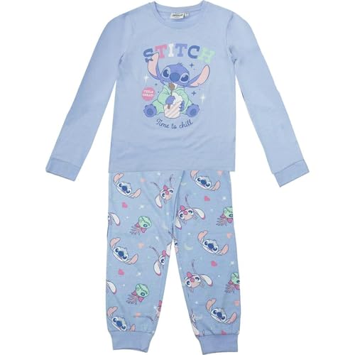 CERDÁ Life's Little Moments Niños Stitch Cómoda Y Suave Diseño Original | Pijama Transpirable Y Duradero Set di Pigiama, 10 Anni (Pacco da 2) Unisex-Bambini e Ragazzi