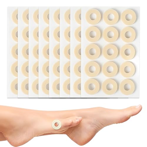 LACHT 120 Cojines de maíz,callos,espuma de látex Suave, Almohadillas Autoadhesivas para Callos, Almohadilla de maíz, antifricción, Reduce el Dolor de pies y talón