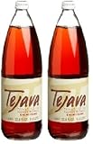 Tejava, Tea Black Unsweetened, 33.8 Fl Oz (Pack of 2)
