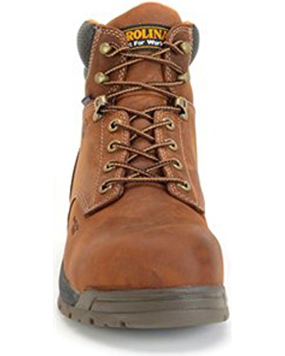 Carolina Men's Waterproof Crazy Horse Broad Toe Boot CA5020-8D4