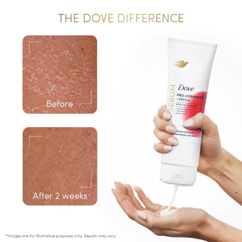 Image of Dove Pro-Ceramide + Repair Body Serum | Clinically Proven Body Lotion for Very Dry, Rough Skin | 72H Deep Moisture | With Pro-Ceramides & Hyaluronic Acid | 240ml