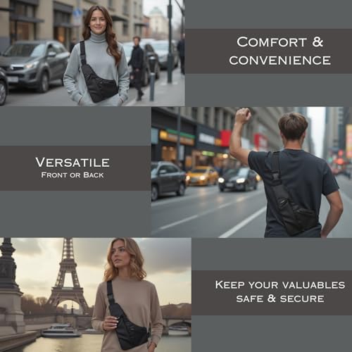 Crossbody Bag - Travel/Sport/Play - Comfortable, Lightweight, Water-Resistant - Everyday Must Have and Travel Essential2