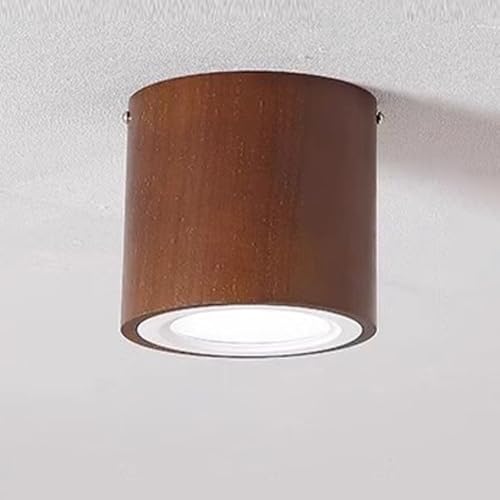 Lampadari, faretti Color Noce 6000K Luce Bianca Mini faretto Moderno per Armadio, Soggiorno, Galleria, corridoio, Scala