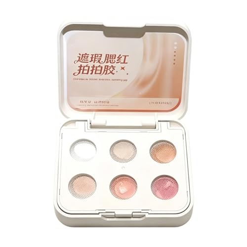 Geles de palmoteo para uñas de 6 colores en paleta de manicura creativa para nail art