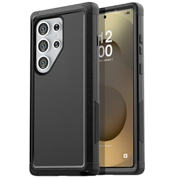 AICase Capa para Samsung Galaxy S25 Ultra, capa protetora de 3 camadas resistente, resistente e durável, de nível militar, à prova de choque/queda/poeira para Samsung Galaxy S25 Ultra 2025_1