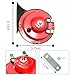 ZJLWYZQQ 300DB Super Loud Train Horns, 12V Waterproof Air Horns Replacement Kit, Car, Motorcycle, Truck, Bike, Boat Car Air Electric Snail Double Horn, Automotive Accessories Universal for Car