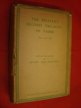 Hardcover The Reciter's Second Treasury of Verse Book