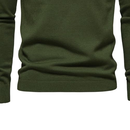 Men's Cotton Pullover Top Crew Neck Slim Fit Sweater Lightweight Blend Knitted Pullovers4