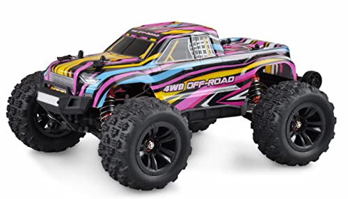 Amewi 22628 Hyper GO Monstertruck brushless 45km/h 4WD 1:16 RTR blau/rot