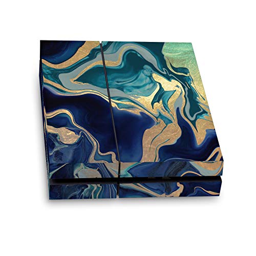 Skin PS4 autocollant vinyle Monika Strigel Indigo Mix pour console Sony PlayStation 4
