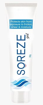 TV Soreze Gel | Bed Sores Prevention Gel | Silicone Barrier Layer to Prevent BedSores | 30 GM Pack of 1