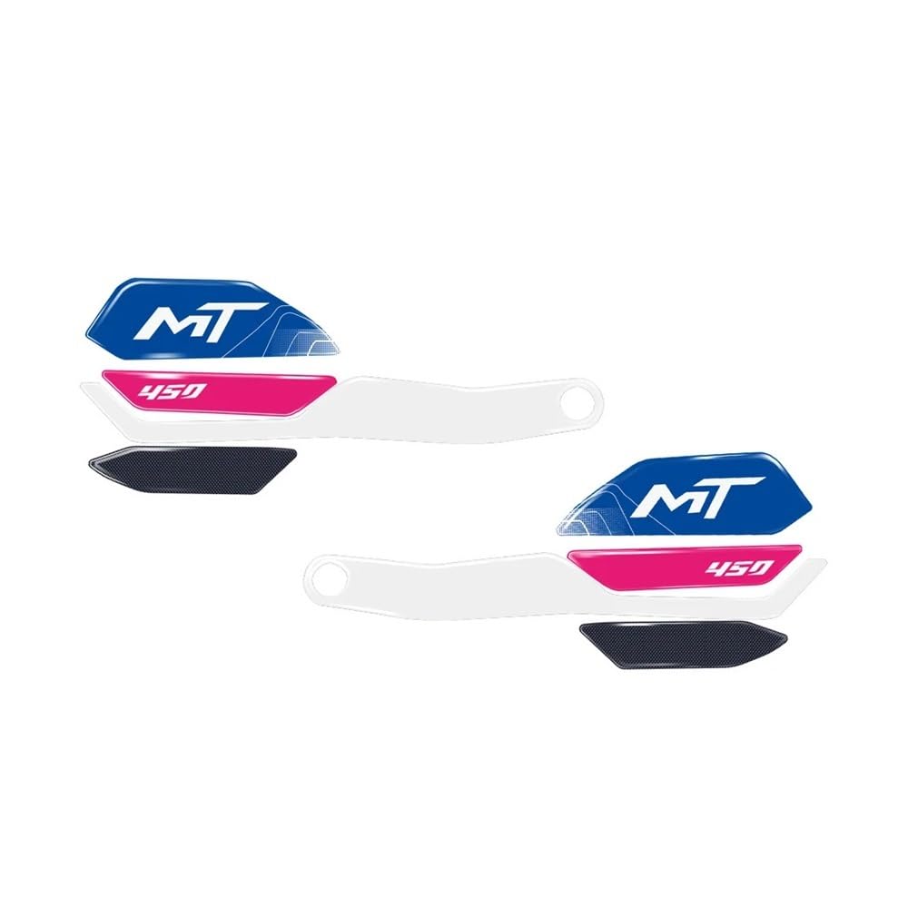 Protège-mains Moto et Protège Reservoir en Résine Époxy Look Premium pour 450 MT 2024