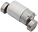 Yeeco DC Motor Dual Shaft 6V-12V 1600RPM High Torque Vibration Motor Electric Vibrating Motor with 2 10x28mm Eccentric Wheels