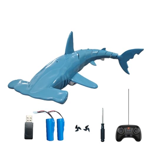 Bateau de pêche RC requin anti-renversement pour vagues et eau de mer