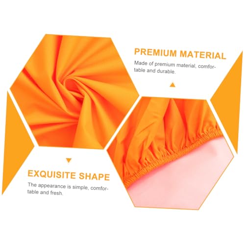 Drap-Housse Imperméable Respirant et Lavable Grand Bonnet Orange