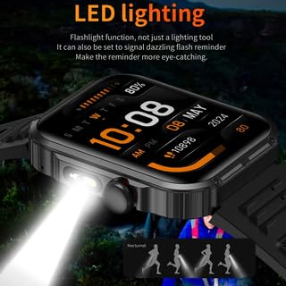 Smart Watch for Men, 120+ Sports Modes Smartwatch with 1.83