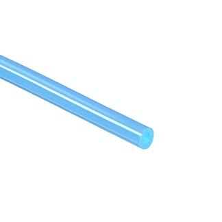 uxcell Silicone Tubing, 1/8"(3mm) ID x 1/4"(6mm) OD 3.3ft Silicone Rubber Tube Air Hose Water Pipe for Pump Transfer Blue