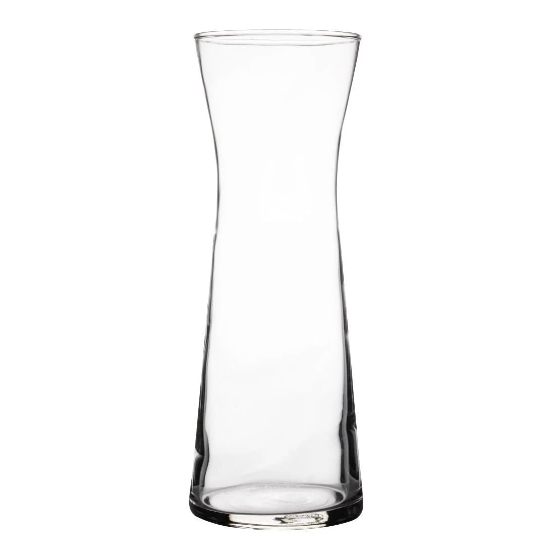 Olympia Conical Round Glass Carafe 610ml (6 Pack) - Beverage Serveware Pitcher for Mimosa Bar, Ice Tea, Coffee HU393