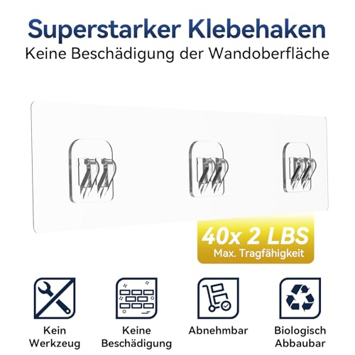 YASONIC Duschablage Ohne Bohren Set, 100% Rostfreie Duschregal (2-Teilig)