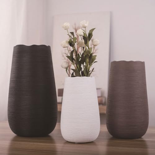 Vase en céramique noir unique pour sublimer votre maison