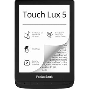 PocketBook Touch Lux 5 e-book reader Touchscreen 8 GB Wifi Zwart
