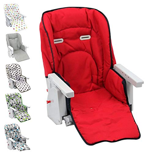 Monsieur Bébé ® Housse d'assise pour chaise haute enfant gamme Ptit - 4 coloris - Norme NF EN14988 Cover