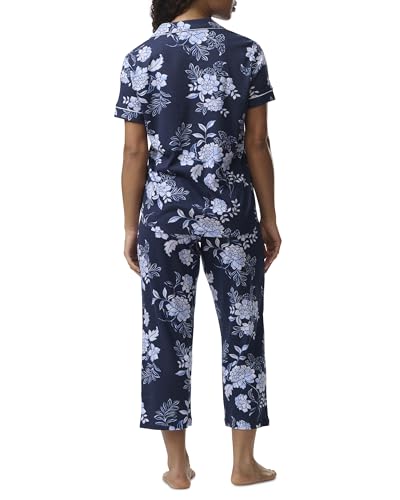 Image of Karen Neuburger Women's Short Sleeve Girlfriend Capri Pajama Set