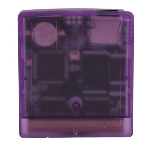 Generic Cartucho de Vídeo para Juegos, Tarjeta de Memoria 8G, Tarjeta de Grabación de Juegos Múltiples para Gameboy Color Advance SP con Transferencia de Archivos USB y Personalización (Púrpura