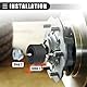 X AUTOHAUX 1 Satz Universal Radbolzen Installation Werkzeug Eisen Silberton