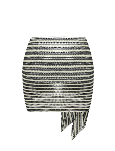 Image of ZAFUL Boho Beach Cover Ups for Women Sarong Coverups Sheer Bikini Chiffon Wraps Skirts for Swimwear