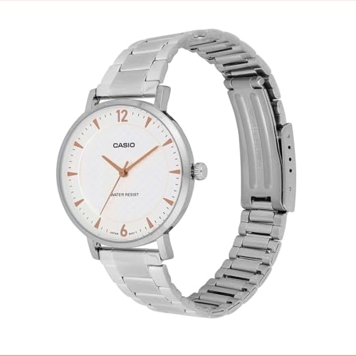Image of Casio Enticer Ladies LTP-VT04D-7ADF Analog White Dial Women (A2431)