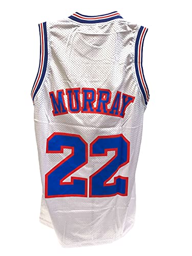 Murray #22 White Basketball Jersey-Adult Small