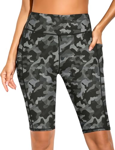 Pantalones de natación grises ideales para tus días de playa y deportes acuáticos