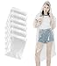 KKTICK Rain Poncho Disposable, Clear Adult Ponchos with Hood, 6 Pack Raincoat for Men Women, Emergency Waterproof for Theme Parks, Hiking, Camping, Sports Events and Rainy Outdoors