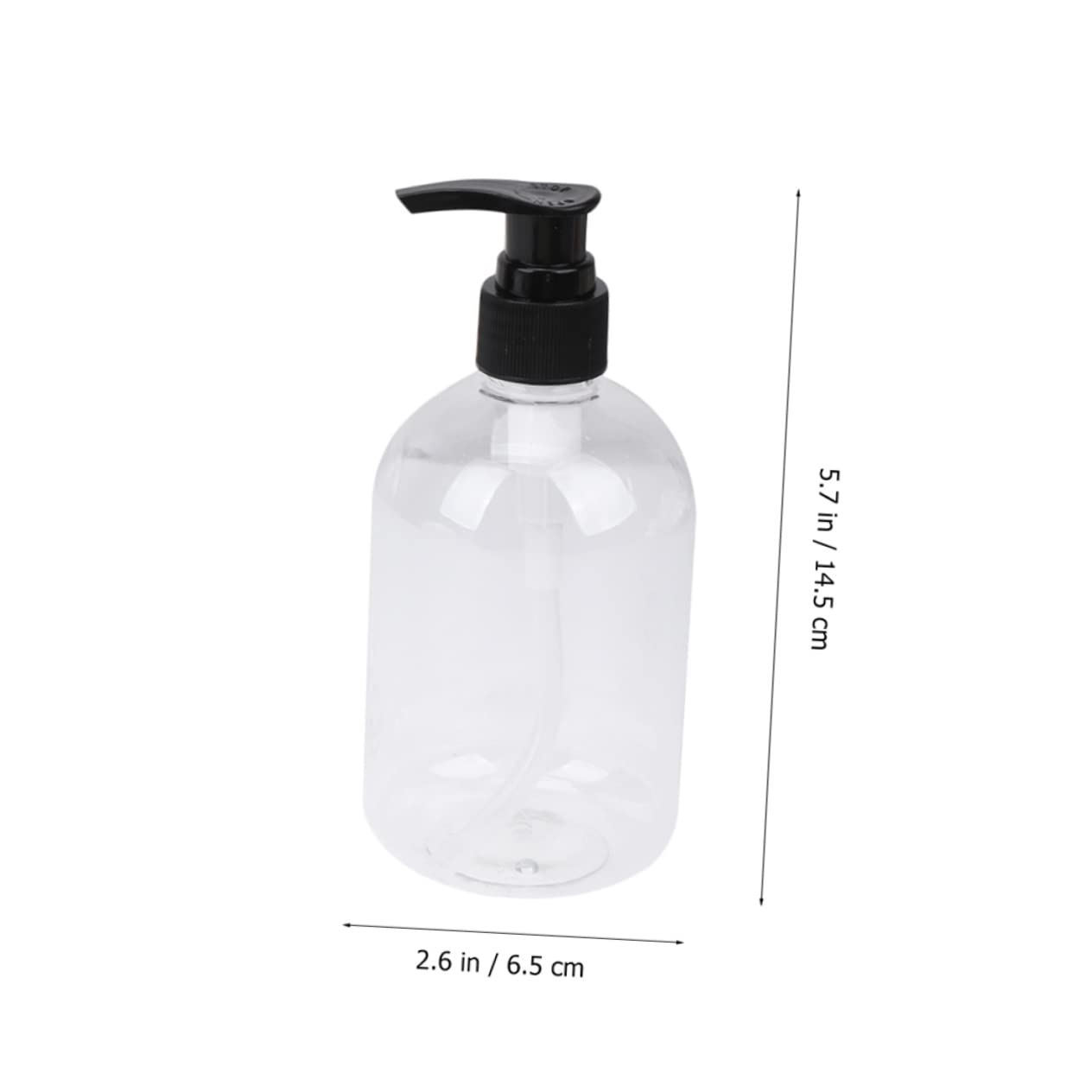 Housoutil 2 Set Di Contenitori Per Lozione Riutilizzabili Da Viaggio 350 Ml Flacone Di Shampoo Ricaricabile Per Bagnoschiuma E 6 Pezzi*2
