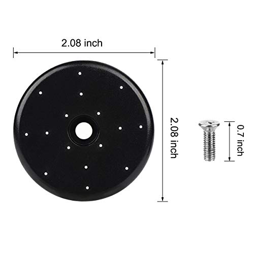 KWODE Pre-Rinse Spray Valve Repair Kit for All Commercial Sink Sprayer Spray Face Bumper and Screw Repair Part Black by KWODE - Image 3