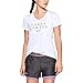 Under Armour Tech SSV Graphic T-Shirt Femme, Blanc, M