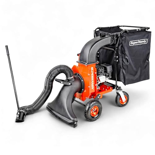 10 Best Wood Chipper for Large Branches: Top Powerful Models Reviewed SuperHandy Leaf Vacuum & Wood Chipper – 7HP 209cc Gas Engine, 10:1 Mulch Ratio, 6-Bushel Collection Bag, 13.4