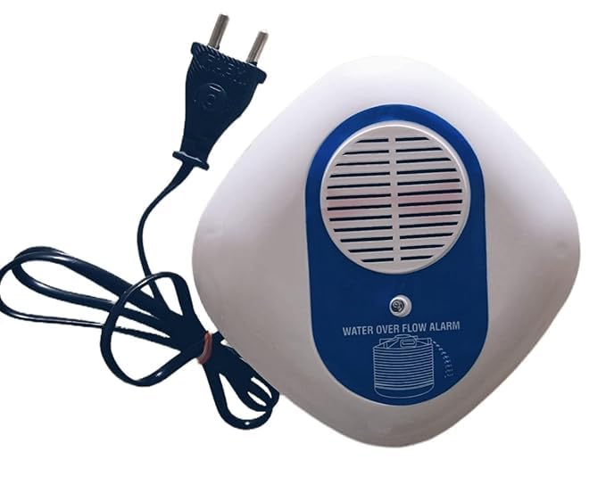 Water Tank Overflow Alarm Siren with Voice Sound, Wired Sensor Security System Water Alarm Bell.-image-6