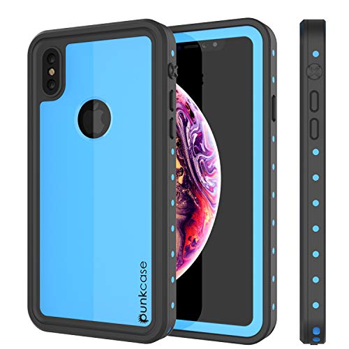 iPhone Xs Max Waterproof Case, Punkcase [StudStar Series] [Slim Fit] [IP68 Certified] [Shockproof]