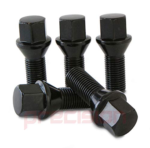 20 X M14X1.5 SILVER TUNER ALLOY WHEEL BOLTS 50mm THREAD FOR VAUXHALL