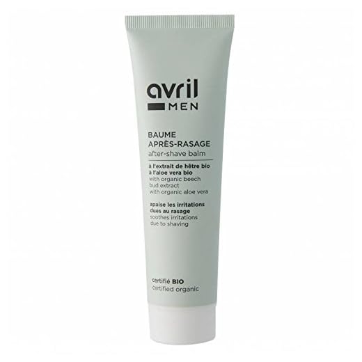 AVRIL - Baume après-rasage - Bio certifié - Aloe vera - Peau douce, lisse et hydratée - Apaise et tonifie - Revitalise la peau - Vegan - 100ml