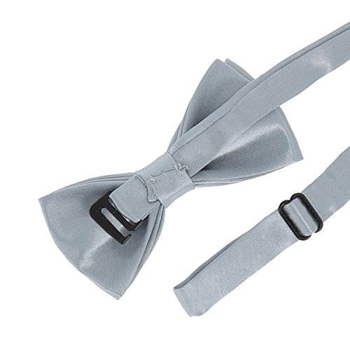 CravateSlim Nodo a farfallina tinta unita, nodo a