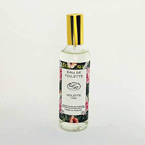 Savonnerie de Bormes Savonnerie de bormes: eau de toilette veilchen violette 100 ml flasche mit zerstäuber spray