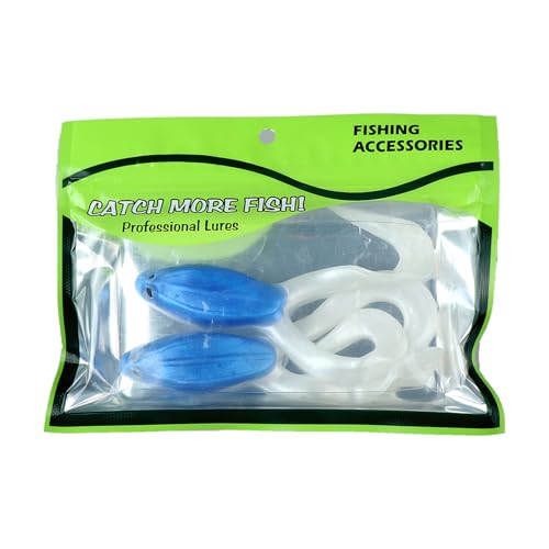 2 señuelos de ranas de pesca suaves, murciélagos artificiales, 11 cm, 16 g, cebos para pesca al aire libre
