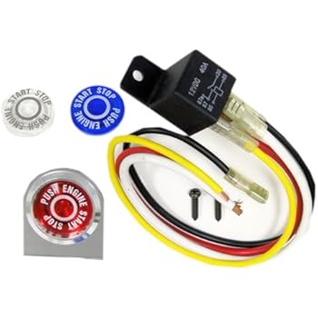 Vms Racing Push Button Start Kit Ignition Engine Starter Igniter