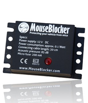Mouseblocker 12V Ultrasonic Under Hood Mouse And Rodent Deterrent For Your Vehicle #TOP2