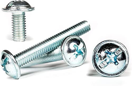 Image of Rely⇒RELY VP Industries (Pcs-25) M4x20mm Door Knob Screw Handle Screw | Furniture Handle knob Drawers Machine Screws Flat Head Fully Threaded for Kitchen Bedroom Drawer Cabinet Door Handles