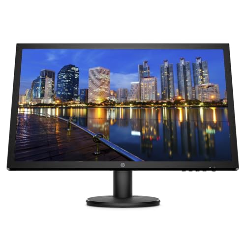 Image of HP Series 3 Pro 24-inch 324ph Full HD (1920 x 1080) LCD IPS Monitor, 2-Pack - VGA, DisplayPort, Speakers Bundled with Desk Mount Dual Monitor Stand & USB-C Multiport G5 Dock