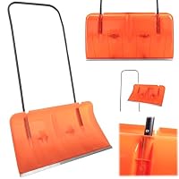 Pelle à Neige Professionnelle KADAX 135cm - Lame Plastique/Bord Aluminium - Poignée Antidérapante